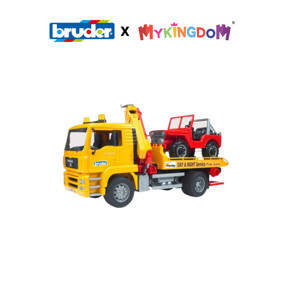 Đồ chơi dạng mô hình theo tỷ lệ thu nhỏ 1:16 Bruder - Xe cứu hộ MAN T BRU02750