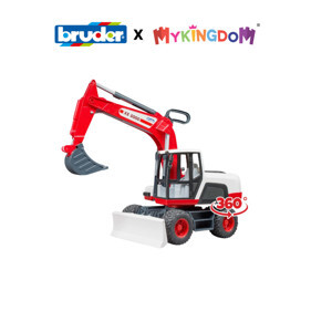 Đồ chơi dạng mô hình theo tỷ lệ thu nhỏ 1:16 - xe xúc đỏ