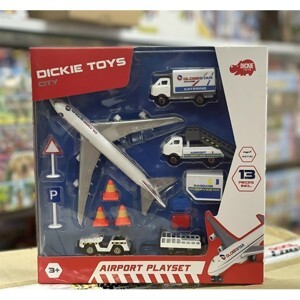 Đồ chơi Dịch Vụ Sân Bay Dickie Toys Airport Playset 203743001