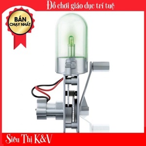 Đồ chơi giáo dục Seri phòng thí nghiệm nhỏ STEM - Con tạo ra máy phát điện mini (Vật lý)- 1005