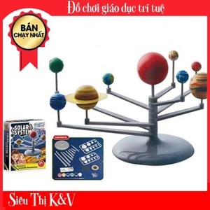 Đồ chơi giáo dục Seri phòng thí nghiệm nhỏ STEM - Con tìm hiểu hệ mặt trời (Vật lý) -1007