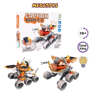 Đồ chơi giáo dục STEM - Lắp ráp Robot Đội trưởng thám hiểm Sao Hỏa chạy bằng năng lượng mặt trời 217