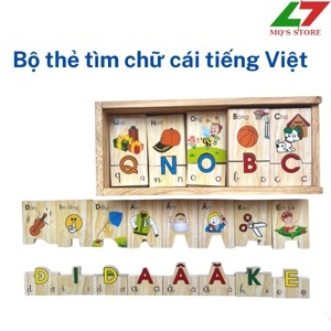 Bộ tìm chữ cái tiếng Việt Winwintoys 62312