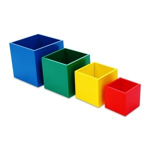 Đồ chơi gỗ lồng 4 hộp vuông Vietoys VTU3-0018