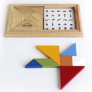 Đồ chơi gỗ Tangram đôi Winwintoys 61172