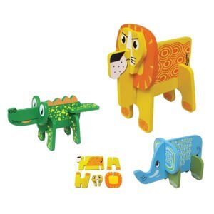 Đồ Chơi Gỗ Thú Lắp Ráp 3D Winwintoys - 60532