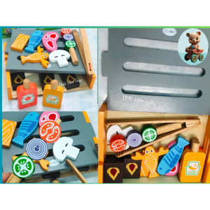 Đồ chơi gỗ Winwintoys 66032 - Bếp nướng