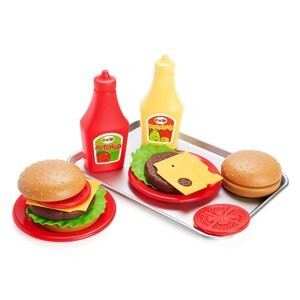 Đồ chơi khay bánh mỳ kẹp thịt Hamburger DT4670