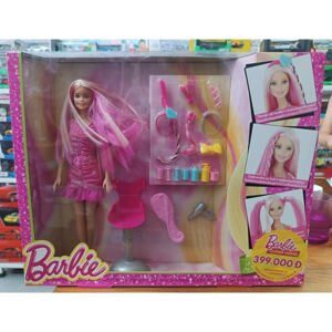 Đồ chơi làm tóc búp bê Barbie