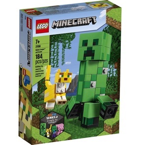 Đồ chơi lắp ghép Lego Minecraft 21156 - Trận chiến Creeper hhổng lồ và Mèo gấm