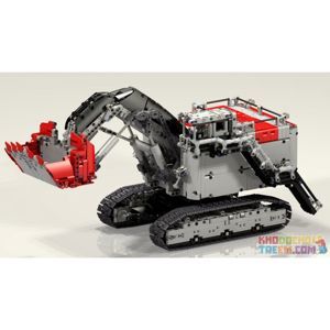 Đồ chơi Lắp ghép Mould king 13130 - Siêu xe máy xúc có động cơ