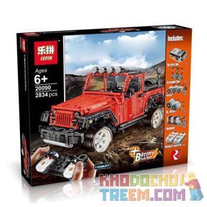 Đồ chơi Lắp ghép Mould King 13124 - Siêu xe Jeeps Wrangler Adventure Off-road vehicle