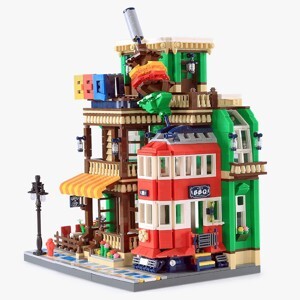 Đồ chơi Lắp ghép WANGE 6313 - Lego creator the BBQ Restaurant