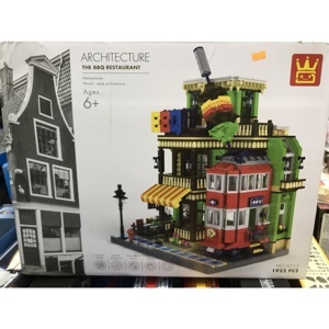 Đồ chơi Lắp ghép WANGE 6313 - Lego creator the BBQ Restaurant