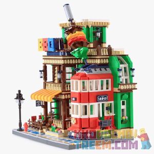 Đồ chơi Lắp ghép WANGE 6313 - Lego creator the BBQ Restaurant