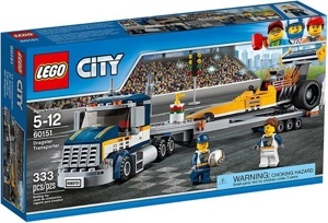 Đồ chơi lắp ghép xe vận chuyển cỡ lớn lego 60151 (333 Miếng)