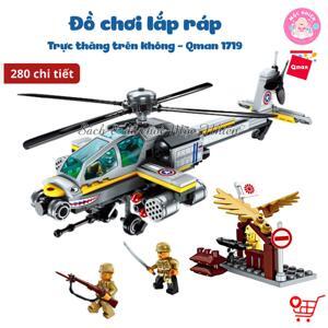 Đồ chơi lắp ghép xếp hình Qman 1719 - Chiến cơ