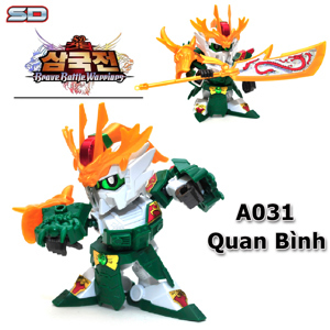 Đồ chơi lắp ráp Gundam A031 - Quan Bình