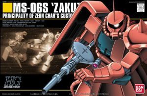 Đồ chơi lắp ráp gundam HGUC Char's Zaku II