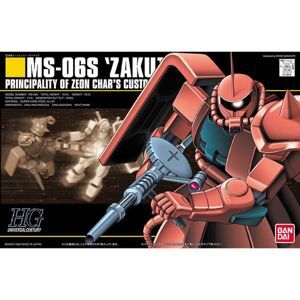 Đồ chơi lắp ráp gundam HGUC Char's Zaku II