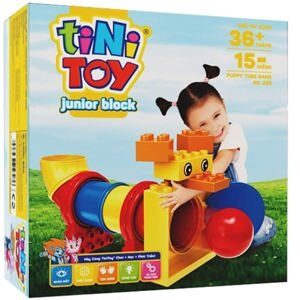 Đồ chơi lắp ráp Junior Block Puppy TubeGame 220