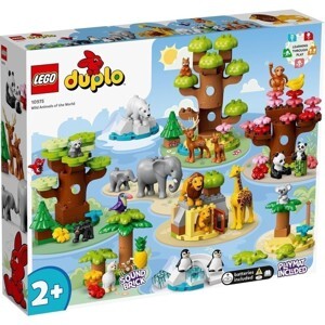 Đồ chơi lắp ráp Lego Duplo 10907 - Thế Giới Động Vật