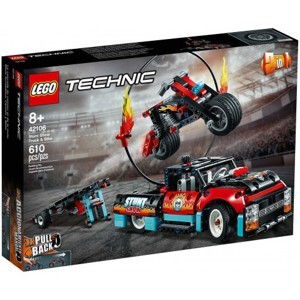 Đồ chơi lắp ráp Lego 42106 - Đội Xe Biểu Diễn Nhào Lộn