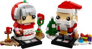 Đồ chơi lắp ráp Lego Brick Headz 40274 - Mr. Claus and Mrs. Claus