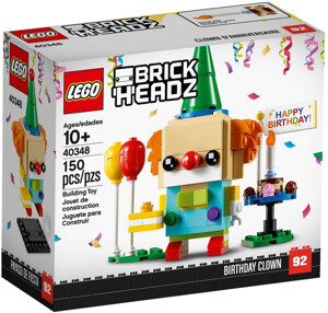 Đồ chơi lắp ráp Lego Brickheadz 40348 - Chú Hề Sinh Nhật