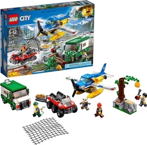 Đồ chơi lắp ráp Lego City 60175 - Thủy Phi Cơ Cảnh Sát Bắt Cướp