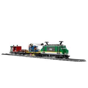 Đồ chơi lắp ráp Lego City 60198 - Xe lửa chở hàng điều khiển từ xa