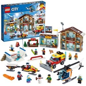 Đồ chơi lắp ráp Lego City 60203 - Khu Nghỉ Dưỡng Trượt Tuyết