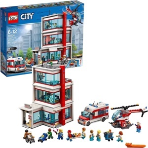 Đồ chơi lắp ráp Lego City 60204 - Bệnh Viện Thành Phố