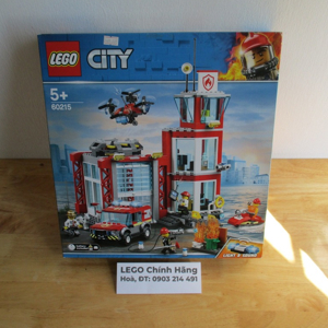 Đồ chơi lắp ráp Lego City 60215 - Trạm Cứu Hỏa