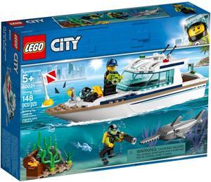 Đồ chơi lắp ráp Lego City 60221 - Du Thuyền Thám Hiểm