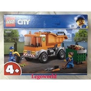 Đồ chơi lắp ráp Lego City 60220 - Xe Tải Chở Rác