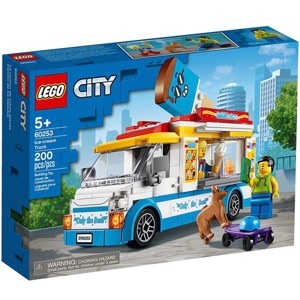 Đồ chơi lắp ráp Lego City 60253 - Xe Tải Bán Kem