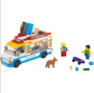 Đồ chơi lắp ráp Lego City 60253 - Xe Tải Bán Kem