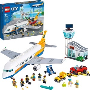 Đồ chơi lắp ráp Lego City 60262 - Máy bay chuyên chở hành khách