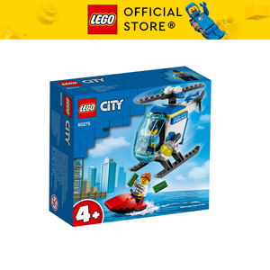 Đồ chơi lắp rắp Lego City 60275 Trực Thăng Truy Bắt Trên Biển