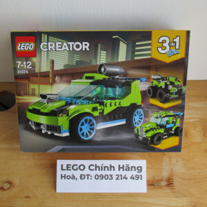 Đồ chơi lắp ráp Lego Creator 31074 - Xếp hình Xe Đua Phản Lực