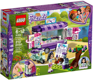 Đồ chơi lắp ráp Lego Friends 41332 - Quầy Bán Tranh Của Emma