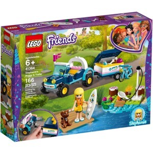 Đồ chơi lắp ráp Lego Friends - Xe dã ngoại kèm Vali kéo của Stephanie 41364