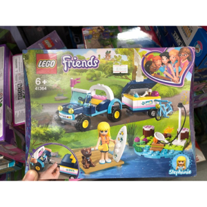 Đồ chơi lắp ráp Lego Friends - Xe dã ngoại kèm Vali kéo của Stephanie 41364