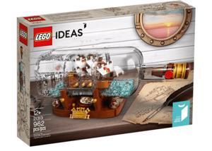 Đồ chơi lắp ráp Lego Ideas 21313 - Mô Hình Thuyền Trong Chai Thủy Tinh