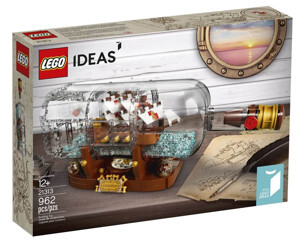 Đồ chơi lắp ráp Lego Ideas 21313 - Mô Hình Thuyền Trong Chai Thủy Tinh