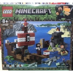 Đồ chơi lắp ráp Lego Minecraft 21152 - Thuyền Hải Tặc Minecraft