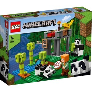 Đồ chơi lắp ráp Lego Minecraft 21158 Rừng Tre Gấu Panda