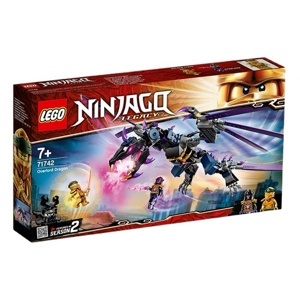 Đồ chơi lắp rắp Lego Ninjago 71742 Rồng Đen Của Chúa Tể Overlord