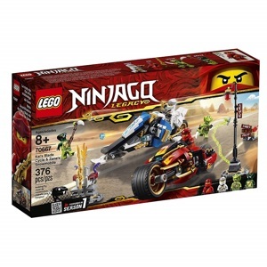 Đồ chơi lắp ráp Lego Ninjago 70667 - Siêu Xe Lửa Của Kai và Xe Băng của Zane